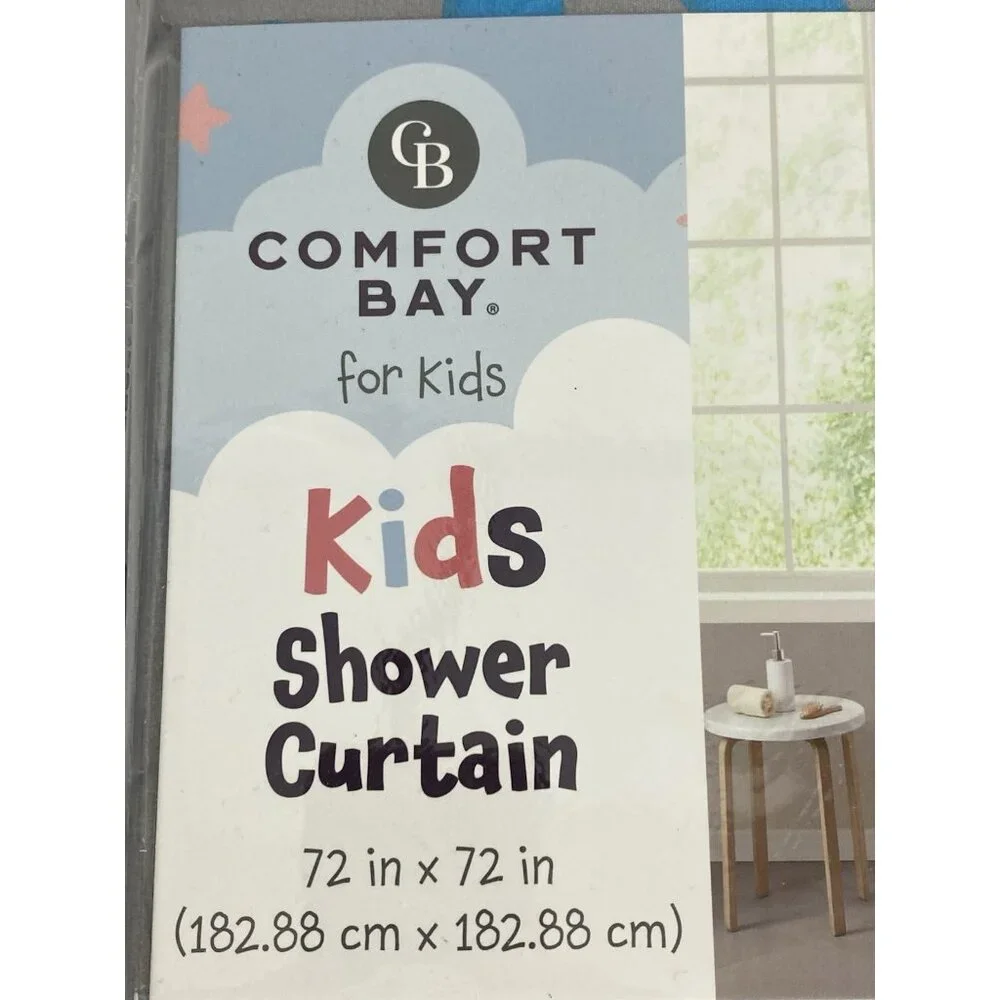 Cowboy Boots/Hats Kids Shower Curtain 72 In X 72 In Cowgirl Theme Pink/White NEW